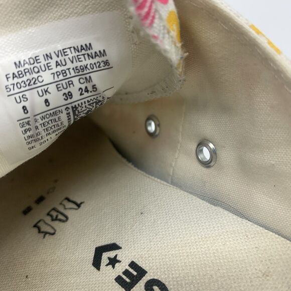 Converse Chuck Taylor My Story Shoes Womens Size 8 Platform Sneakers - Picture 8 of 8